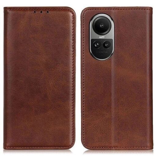 Oppo Reno 10/ Reno 10 Pro Magnetic Wallet Leather Case with Stand and Card Slots Cover