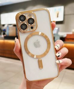 MagSafe Case with Camera Lens Protector for iPhone 13/14/15  Series