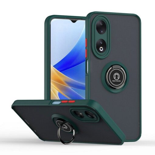 Samsung Galaxy A72/A73 Shockproof Frosted Matte Case With Ring Holder - Image 6
