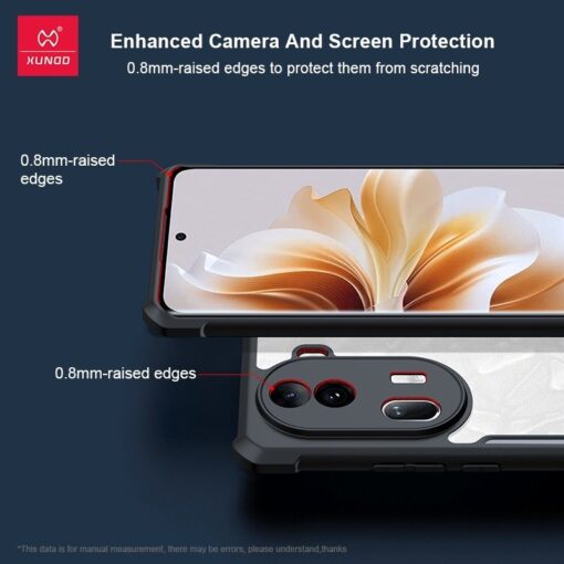 Oppo Reno 11/11 Pro Series XUNDD Premium Quality Shockproof Protective Bumper Case - Image 5