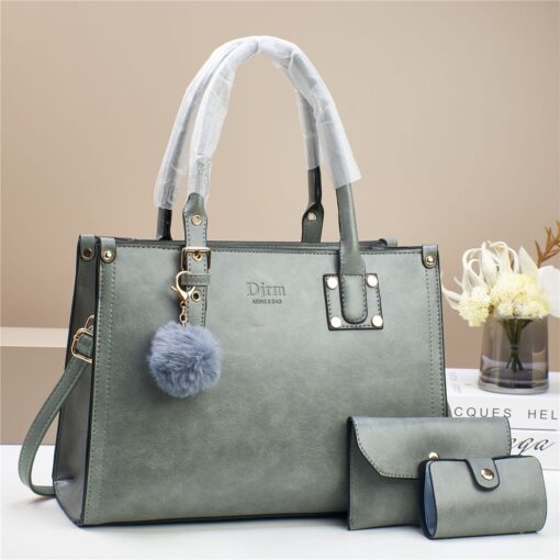 DJRM 3 in 1 New Fashion Women Shoulder and Hand Bag - Image 4