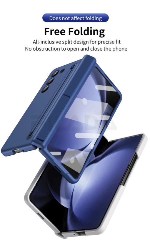 Samsung Galaxy Z Fold 5 & 6 Protective Case with Stylus Holder and Stylus Pen - Image 14