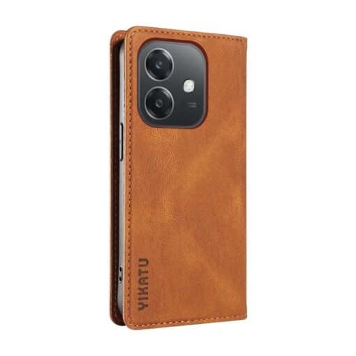 Primeum Quality Fornwenw Leather Flip Cover for OPPO A3/A3x with Kickstand feature, Magnetic Suction - Image 20