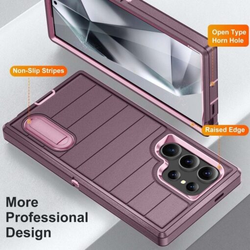 Heavy-Duty Rugged Armor Shockproof Phone Case for Samsung Galaxy S23 Ultra/S24 Ultra Series - Image 11