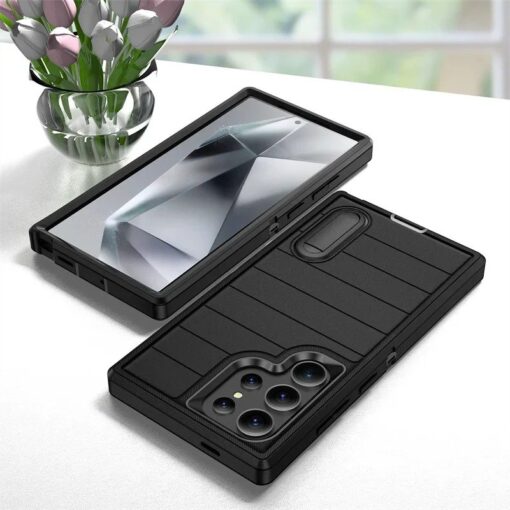 Heavy-Duty Rugged Armor Shockproof Phone Case for Samsung Galaxy S23 Ultra/S24 Ultra Series - Image 2