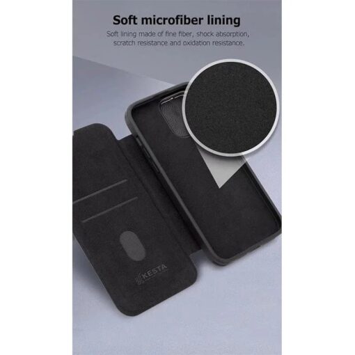 Piblue 360 Premium Leather Flip Case with Camera Protection for Samsung S23/S24/S25 Ultra Series - Image 10