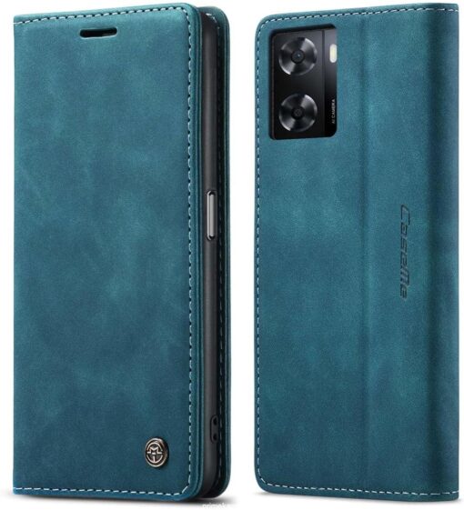 Oppo A57/Oppo A77/A77s CASEME Magnetic Retro Leather Flip Cover - Image 5