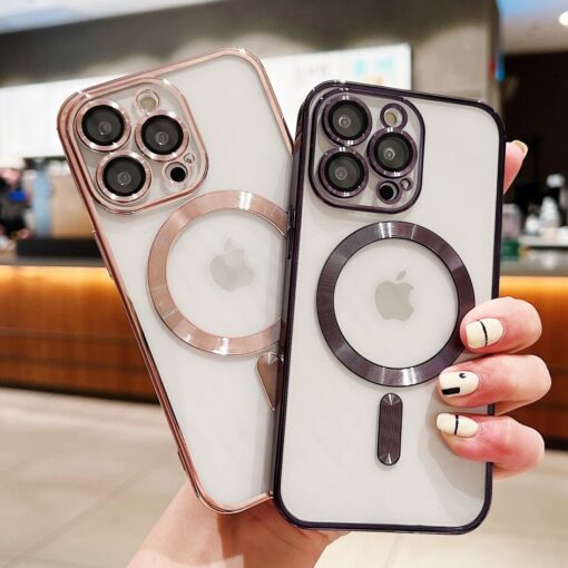 MagSafe Case with Camera Lens Protector for iPhone 13/14/15  Series - Image 12