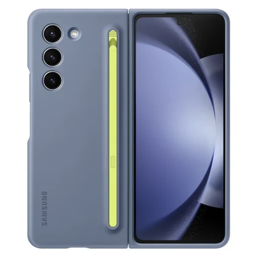 Original Samsung Galaxy Z Fold 5 5G With S Pen Silicone Case Standing Cover For Galaxy Z Fold 5 Phone Cases - Image 14