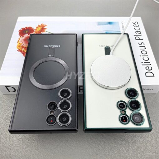 Samsung Galaxy S22 /S23 Ultra Magsafe Case With Built-in Camera Lens Protector - Image 35
