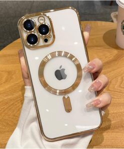 MagSafe Case with Camera Lens Protector for iPhone 14/15  Series