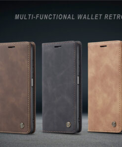 Samsung Galaxy S9+ CaseMe Leather Flip Cover