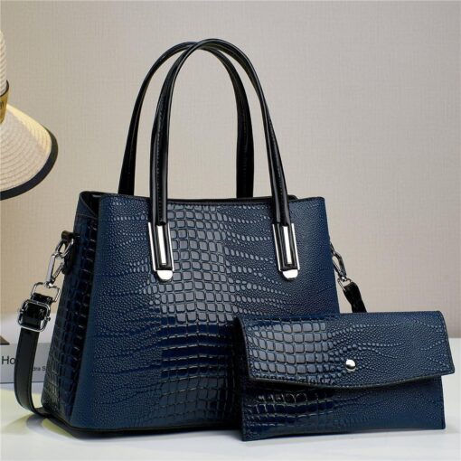 Queen Classic Design 2 in 1 Purse and Crossbody Satchel Shoulder Bag - Image 4