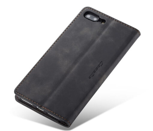 iPhone 6/7/8  & iPhone 6Plus/7Plus/8Plus CaseMe Retro Matte Soft Flip Leather Wallet Case - Image 10