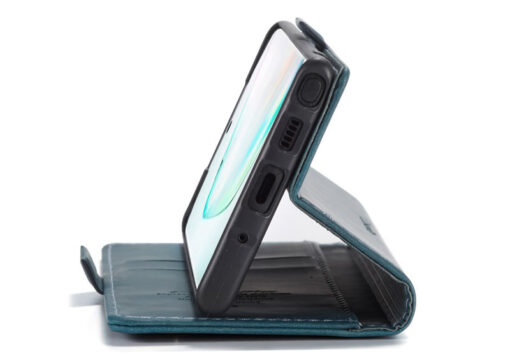 CaseMe Samsung Galaxy A80/A90 & Note 10 Lite/A81/M60s Retro Matte Soft Flip Leather Wallet Case - Image 13