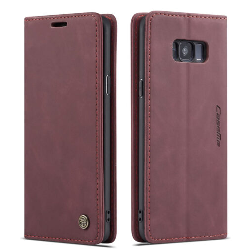 Samsung Galaxy S8 & S9 Caseme Leather Flip Cover - Image 15