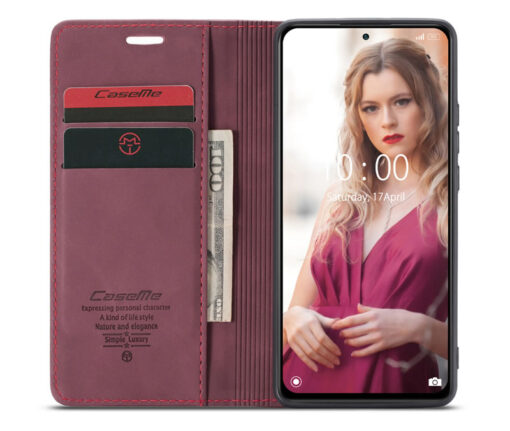 CaseMe Retro Matte Soft Flip Leather Wallet Case For Redmi Note Series - Image 15