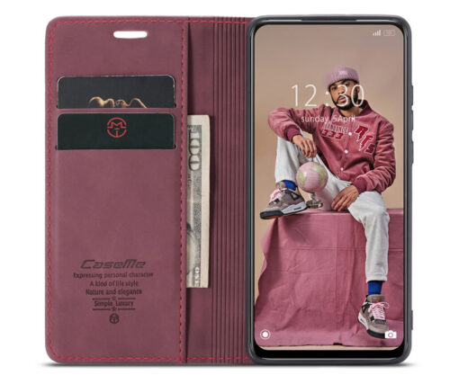 CaseMe Retro Matte Soft Flip Leather Wallet Case For Redmi Note Series - Image 7