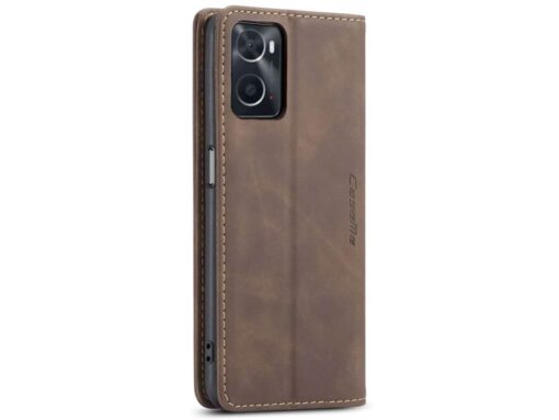 Oppo A76/A96 CaseMe leather Flip Cover - Image 12