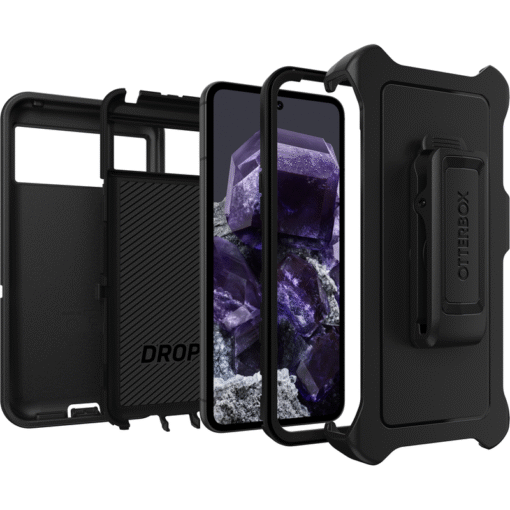 OTTERBOX DEFENDER SERIES RUGGED & DURABLE, WITH PORT PROTECTION, INCLUDES HOLSTER CLIP KICKSTAND CASE FOR GOOGLE PIXEL 7/7 PRO/8/8 PRO/8A - Image 9