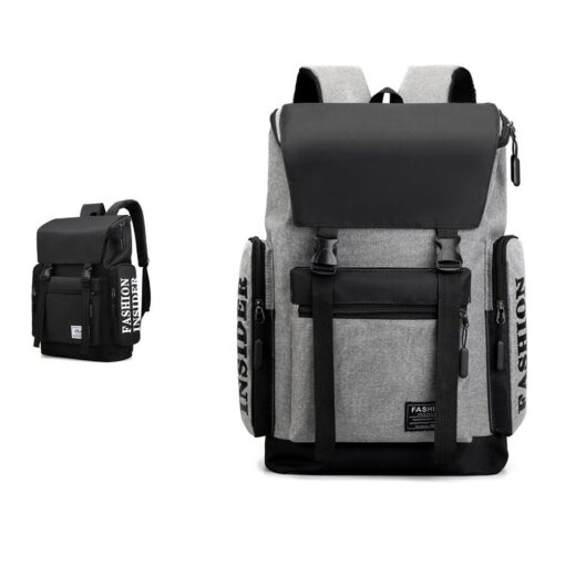 Waterproof Men Large Capacity Light Weight Backpack For office and travel - Image 2