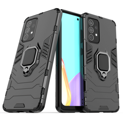 Black Panther Shockproof Armor Ring Case for Samsung Galaxy A33 - Image 8