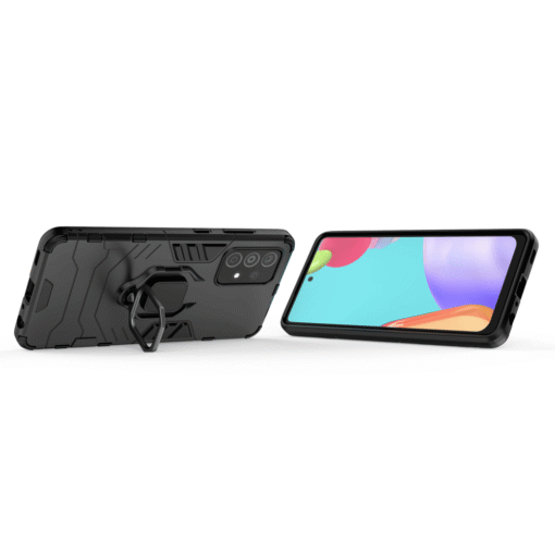 Black Panther Shockproof Armor Ring Case for Samsung Galaxy A33 - Image 12