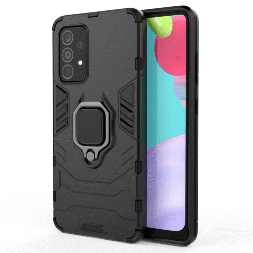 Black Panther Shockproof Armor Ring Case for Samsung Galaxy A33 - Image 13