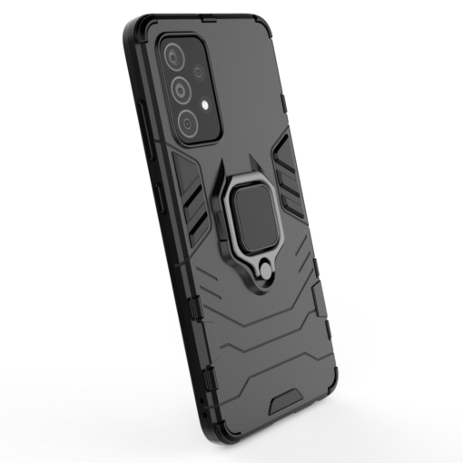 Black Panther Shockproof Armor Ring Case for Samsung Galaxy A33 - Image 9