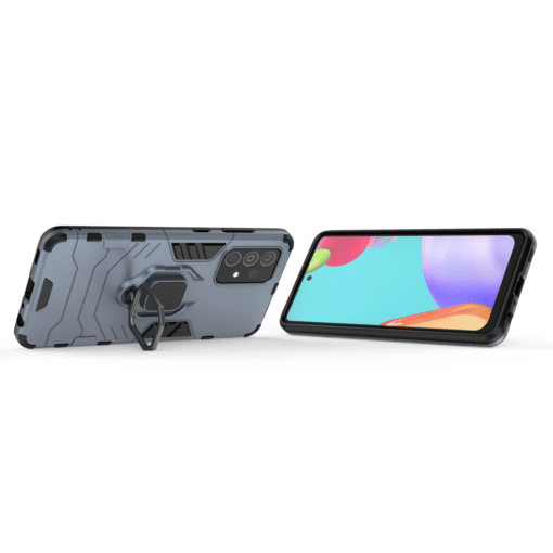 Black Panther Shockproof Armor Ring Case for Samsung Galaxy A33 - Image 4