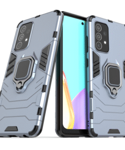 Black Panther Shockproof Armor Ring Case for Samsung Galaxy A53