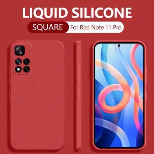 Liquid Silicone Case For Redmi note 11/11s/11 Pro - Image 8