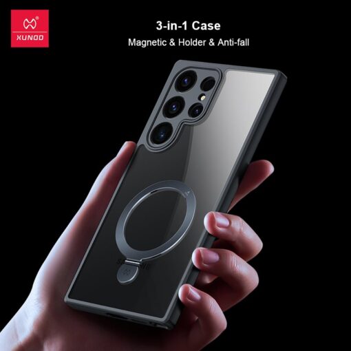 XUNDD PREMIUM QUALITY MAGNETIC SHOCKPROOF BUMPER PROTECTIVE HOLDER CASE FOR SAMSUNG GALAXY S24 /S25 ULTRA SERIES - Image 6