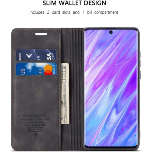 Samsung Galaxy S20 Series CaseMe Leather Flip Case - Image 7