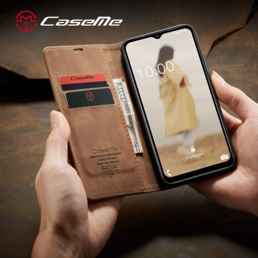 Samsung galaxy A03/A04 series CaseMe Leather Flip Cover - Image 13
