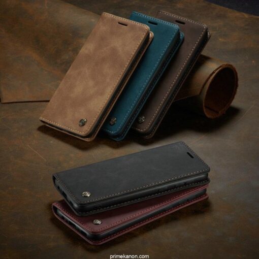 Oppo Reno 10 5G Series Premium Quality CaseMe Leather Flip Cover - Image 12
