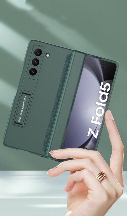 Samsung Galaxy Z Fold 5 Magnetic Adsorption Hinge Holder Protection Phone Case - Image 10