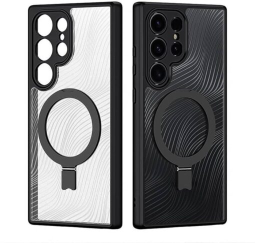 AIMO Mag Series MagSafe Back Cover with Folding Stand for Samsung S24/S25 Ultra - Image 15