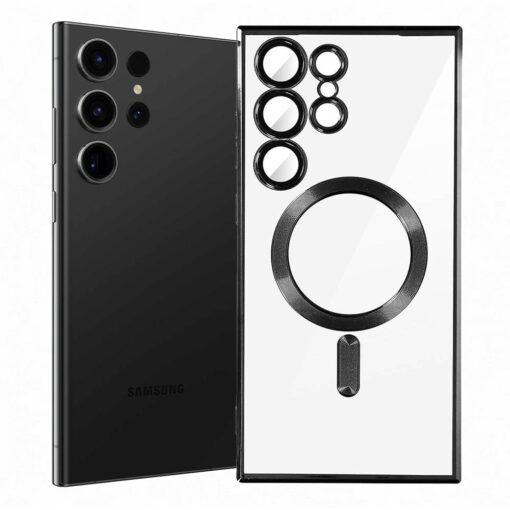 Samsung Galaxy S22 /S23 Ultra Magsafe Case With Built-in Camera Lens Protector