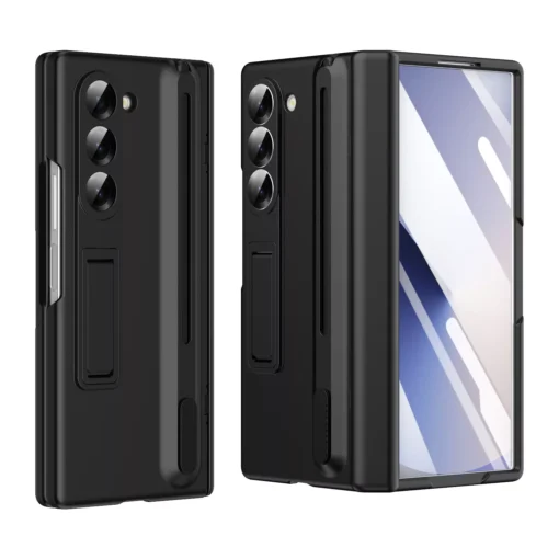 SAMSUNG GALAXY Z FOLD 6/5/4 /3 SCREEN PROTECTOR SHOCKPROOF STAND CASE WITH S PEN - Image 21