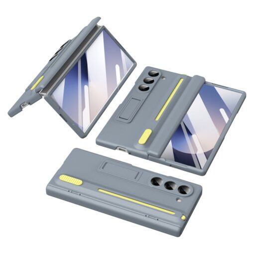 SAMSUNG GALAXY Z FOLD 6/5/4 /3 SCREEN PROTECTOR SHOCKPROOF STAND CASE WITH S PEN - Image 22