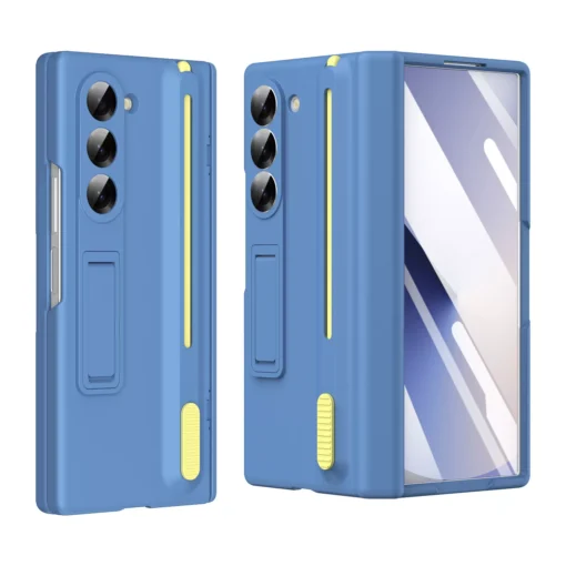 SAMSUNG GALAXY Z FOLD 6/5/4 /3 SCREEN PROTECTOR SHOCKPROOF STAND CASE WITH S PEN - Image 24