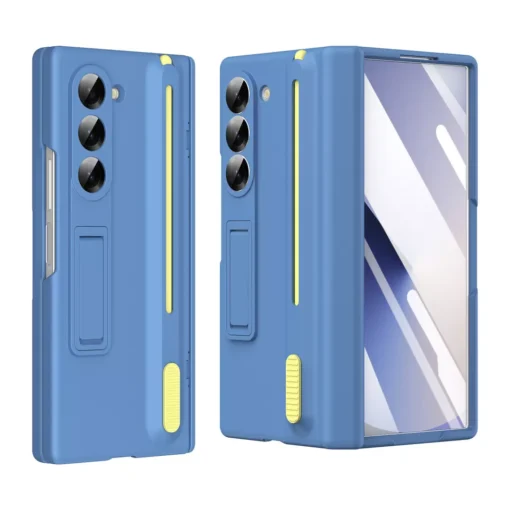 SAMSUNG GALAXY Z FOLD 6/5/4 /3 SCREEN PROTECTOR SHOCKPROOF STAND CASE WITH S PEN