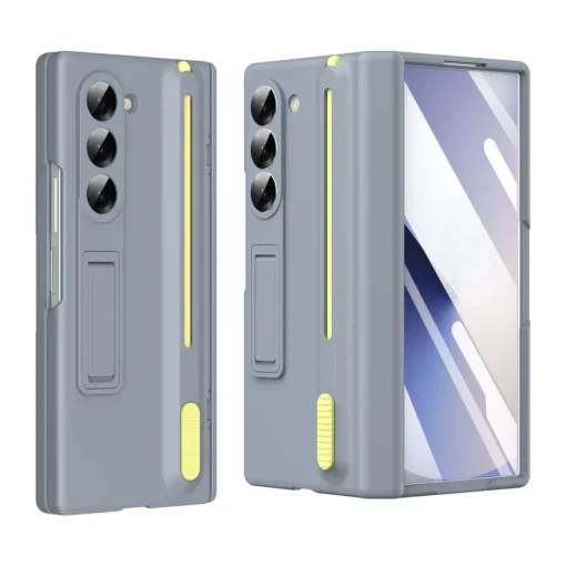 SAMSUNG GALAXY Z FOLD 6/5/4 /3 SCREEN PROTECTOR SHOCKPROOF STAND CASE WITH S PEN - Image 10