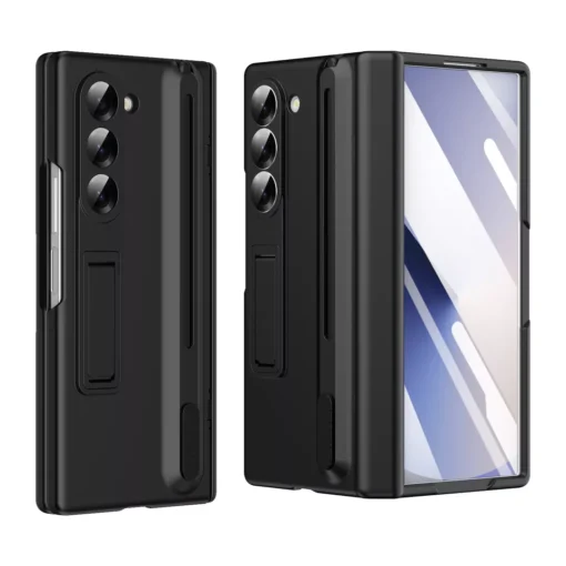 SAMSUNG GALAXY Z FOLD 6/5/4 /3 SCREEN PROTECTOR SHOCKPROOF STAND CASE WITH S PEN - Image 3