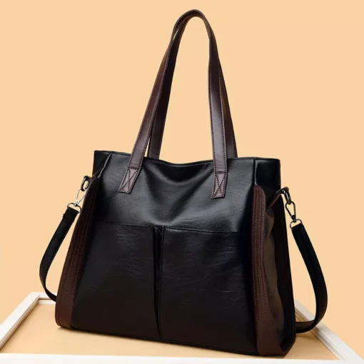 IELGY Fashionable large-capacity Multipurpose Mandy Fashion Grain Leather Crossbody handbag