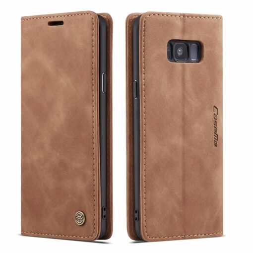 CaseMe Anti-Fall Retro Leather Wallet Case For Samsung Galaxy S8 Plus, S9 Plus & S10 Plus - Image 4