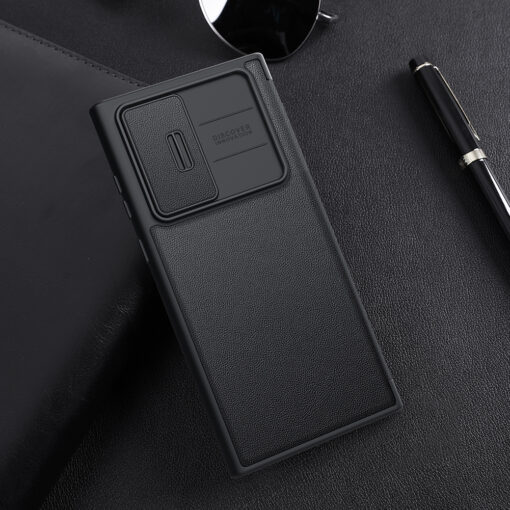 Samsung Galaxy S22 Ultra Premium Luxury Nillkin Qin Pro Series 360° Leather Flip Case Limited Edition - Image 6