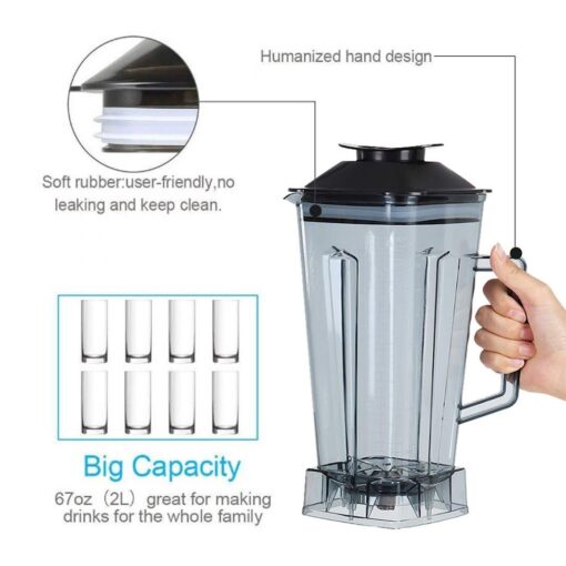 Silver Crest 4500W Multipurpose 2 in 1 Automatic Blender - Image 9