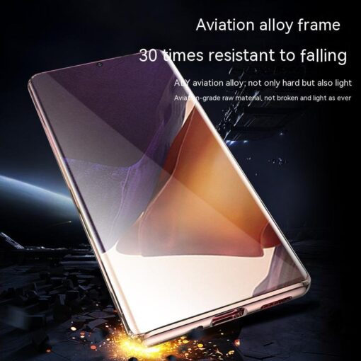 Magnetic Double Sided Clear Tempered Glass Full Protective Case for Samsung Galaxy S Series - Image 19